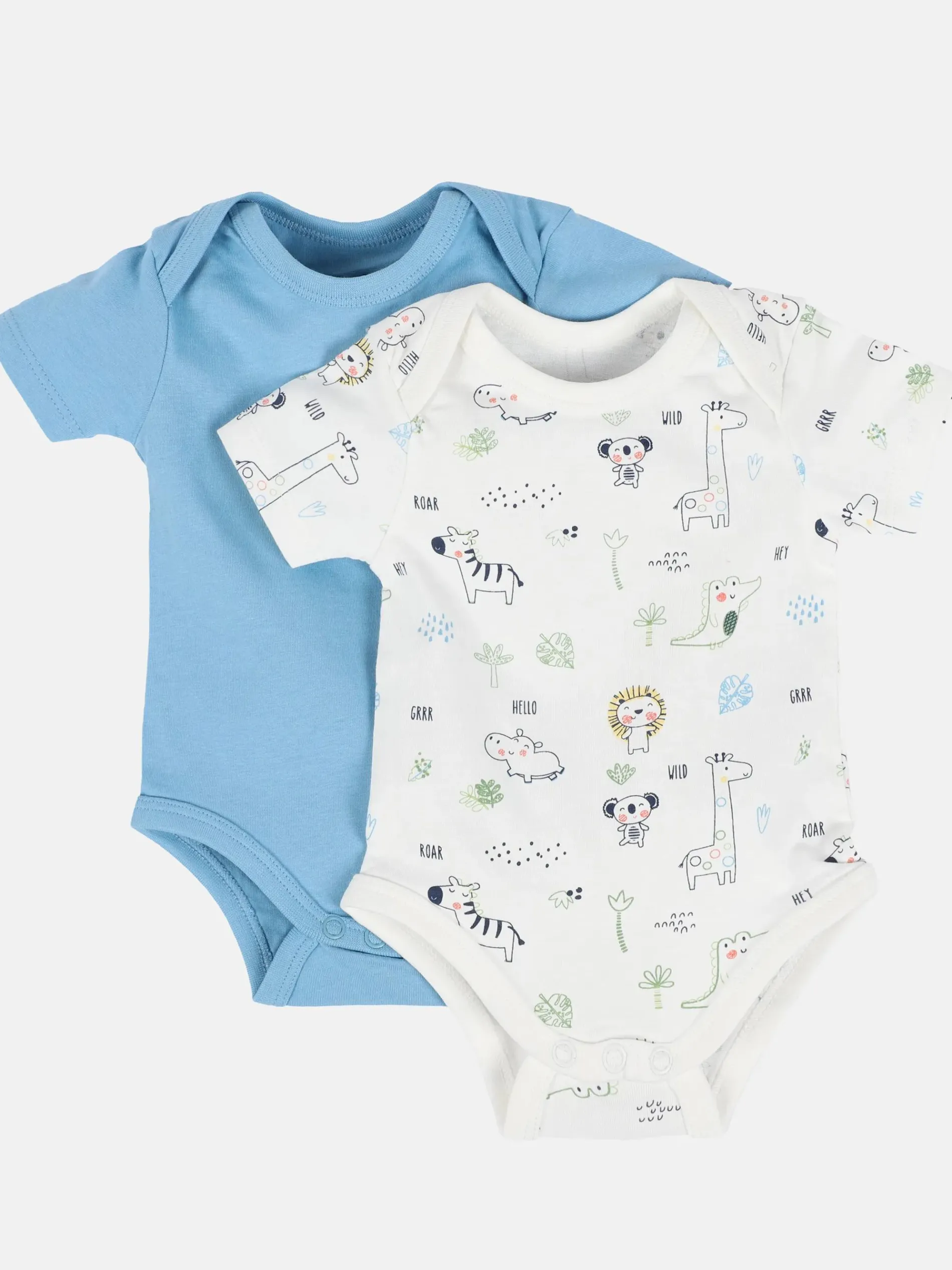 Baby Jungen Body im 2er Pack