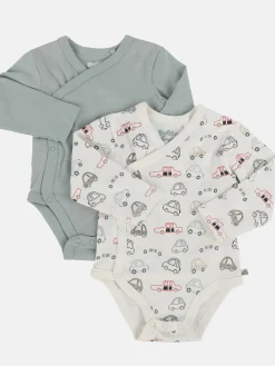 Baby Jungen Bodys im 2er Pack