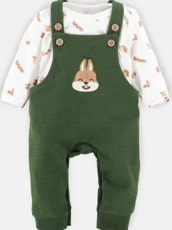 Baby Jungen 2er Set bestehend aus Shirt und Latzhose