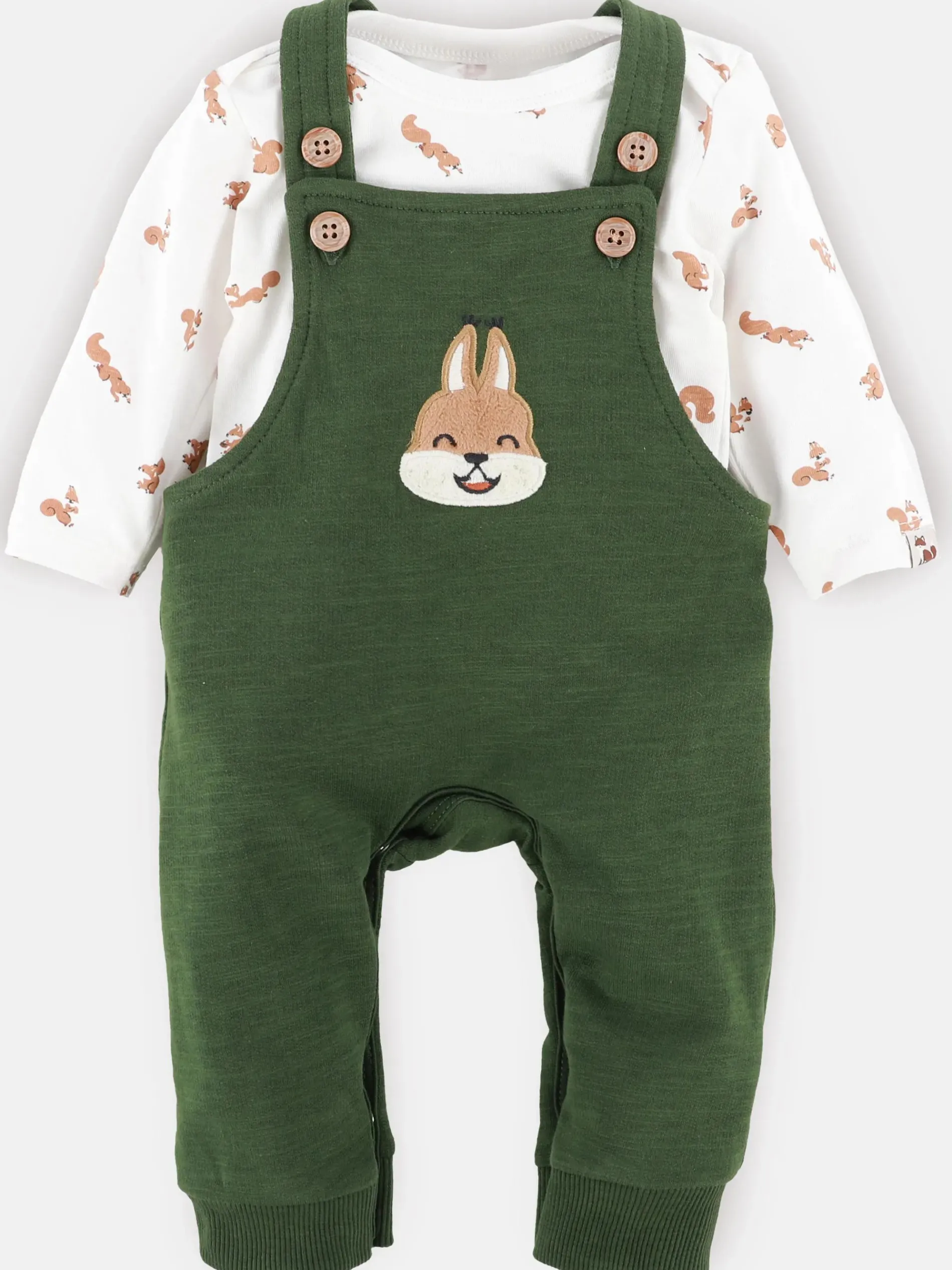 Baby Jungen 2er Set bestehend aus Shirt und Latzhose