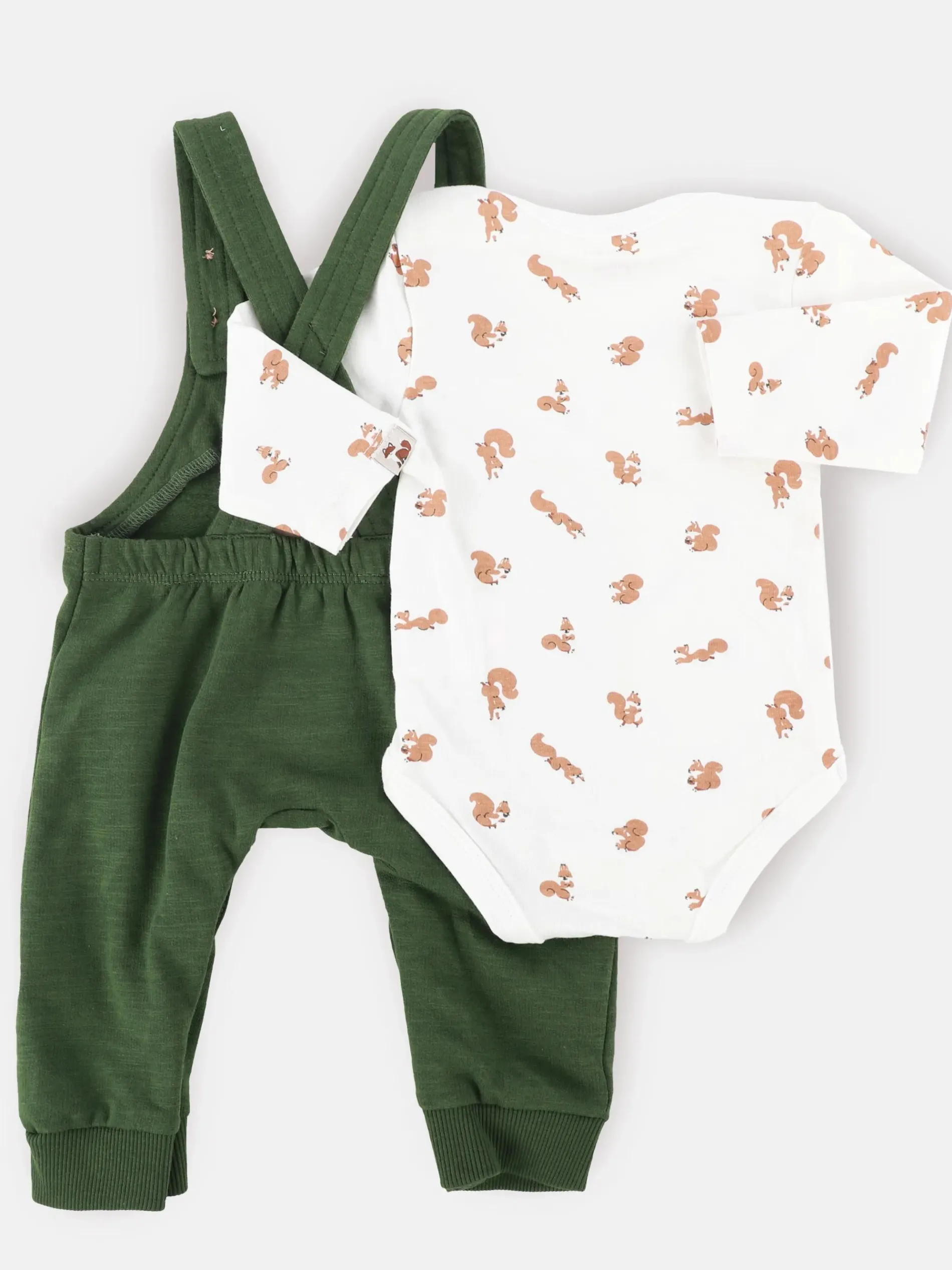 Baby Jungen 2er Set bestehend aus Shirt und Latzhose