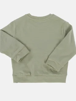 Baby Jungen Langarmshirt mit Print und Teddyapplikation