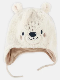 Baby Jungen Mütze mit Gesicht und Ohren