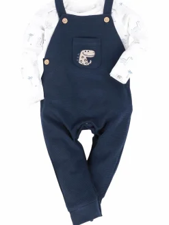 Baby Jungen Set, 2tlg., best. aus Langarmshirt und Hose