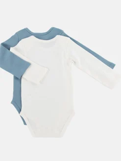 Baby Jungen Sprüchebodies im 2er Pack