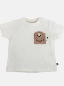 Baby Jungen T-Shirt mit Löwenpatch