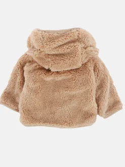 Baby Kuscheljacke mit Kapuze und angesetzten Öhrchen