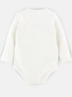 Baby Langarmbody mit Rentiermotiv