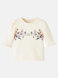 Baby Langarmshirt mit Frontprint