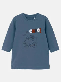 Baby Langarmshirt mit Print