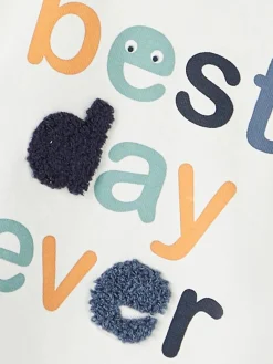 Baby Langarmshirt mit Print