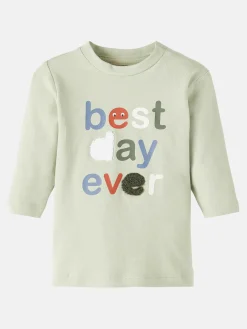 Baby Langarmshirt mit Print