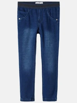 Baby Leggings mit Glitzerbund