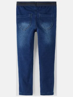 Baby Leggings mit Glitzerbund