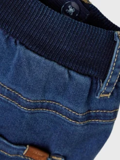 Baby Leggings mit Rippbündchen