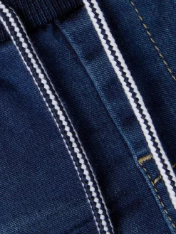 Baby Leggings mit Rippbündchen