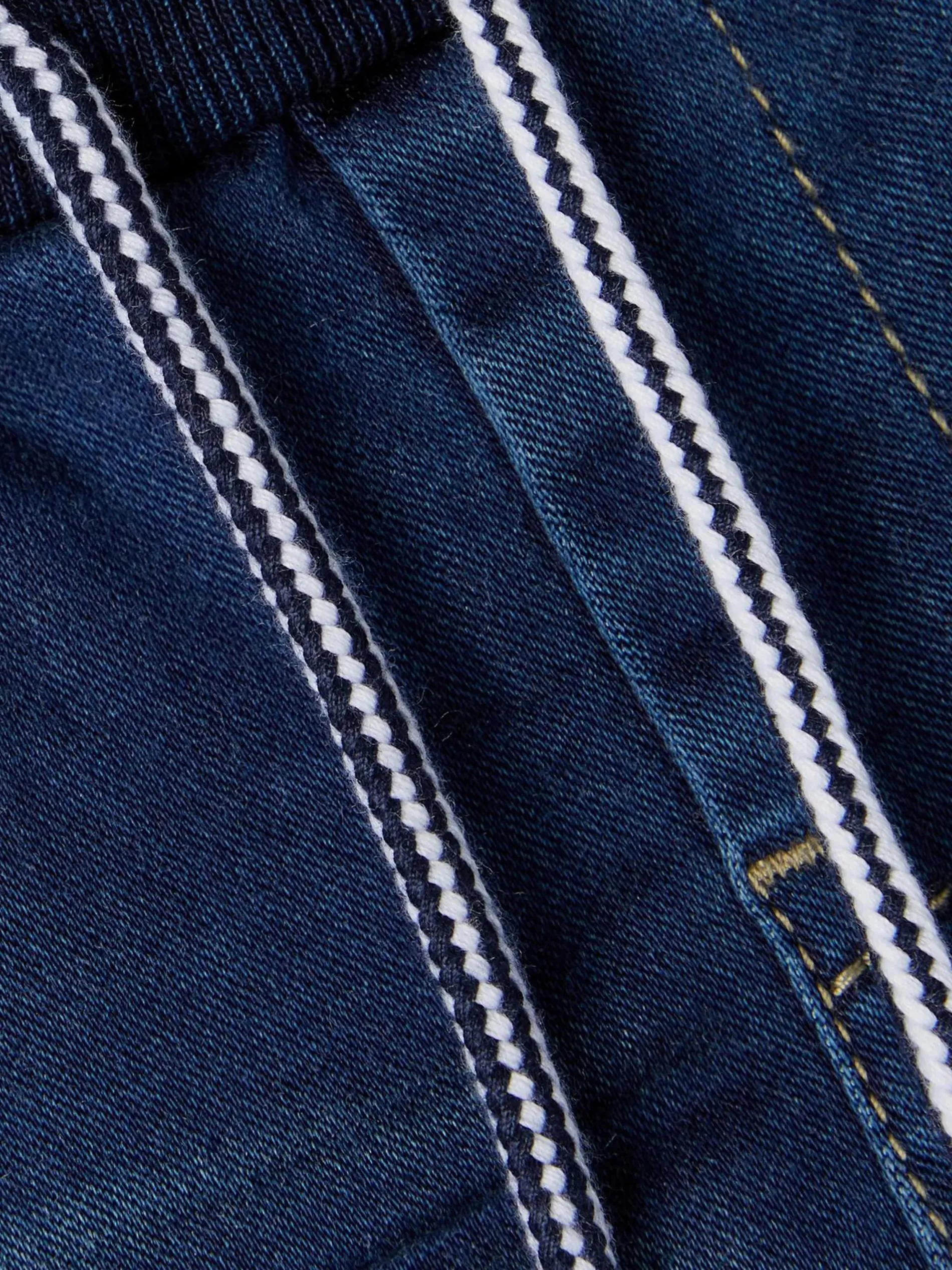 Baby Leggings mit Rippbündchen