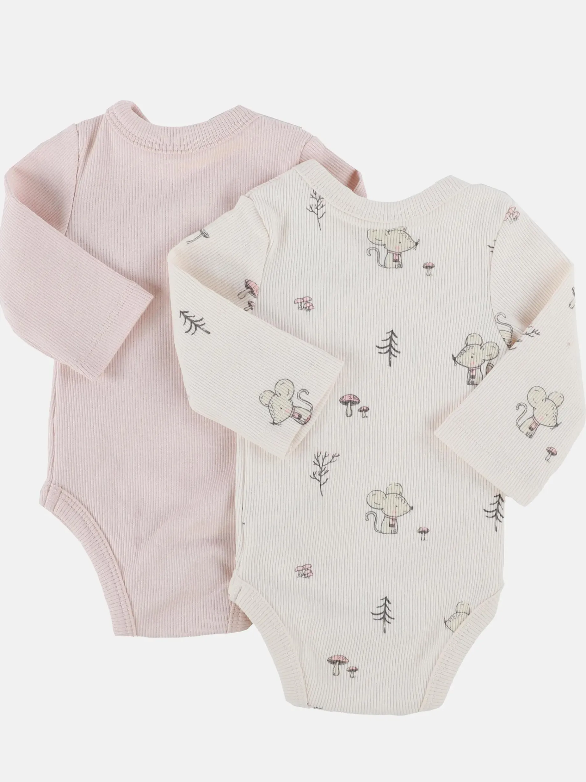 Baby Mädchen Bodies im 2er Pack
