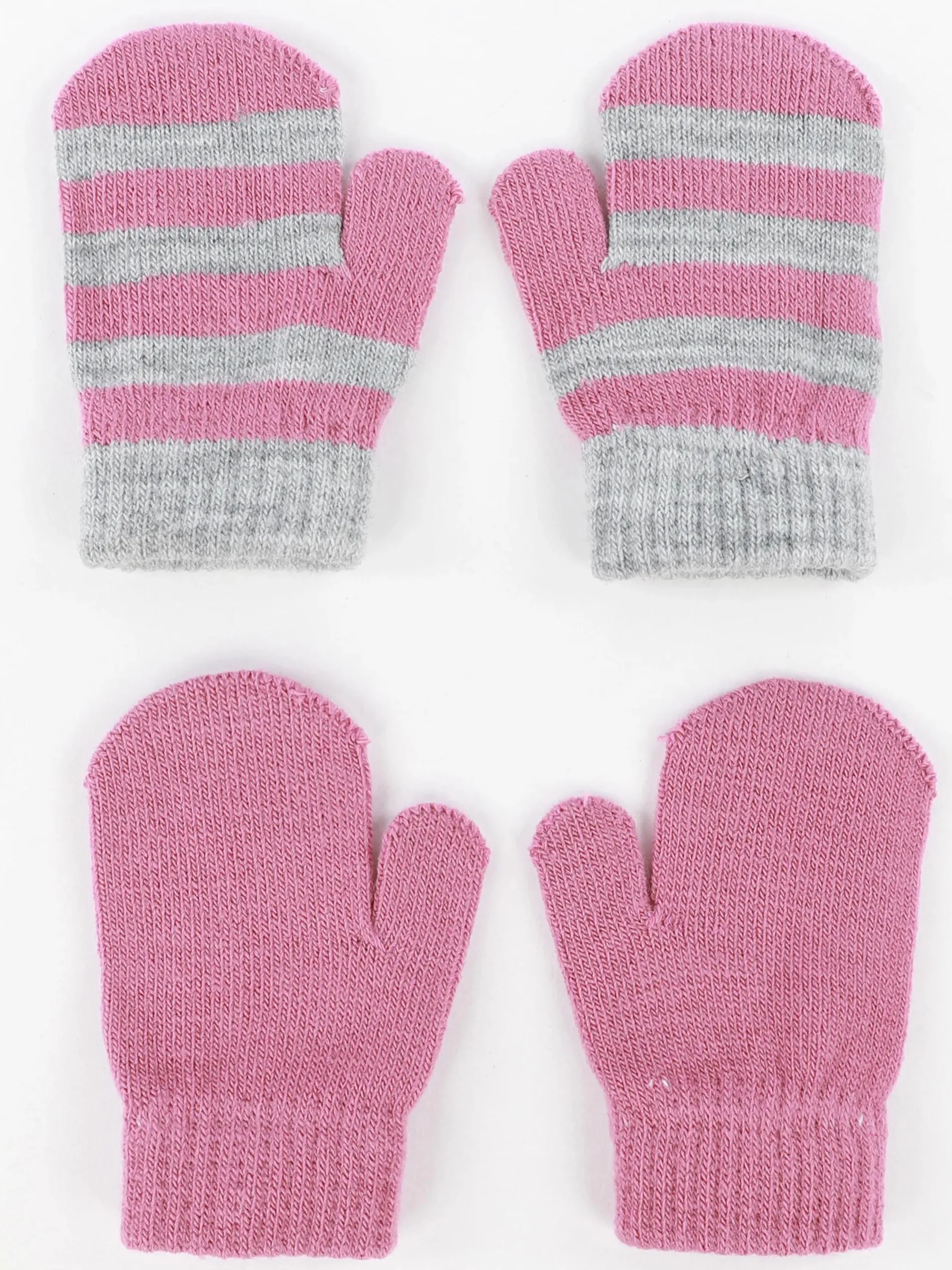 Baby Mädchen Handschuhe im 2er Pack