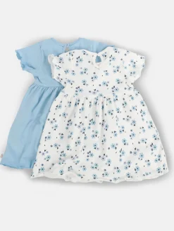 Baby Mädchen Kleid im Doppelpack