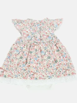 Baby Mädchen Kleid mit Alloverprint
