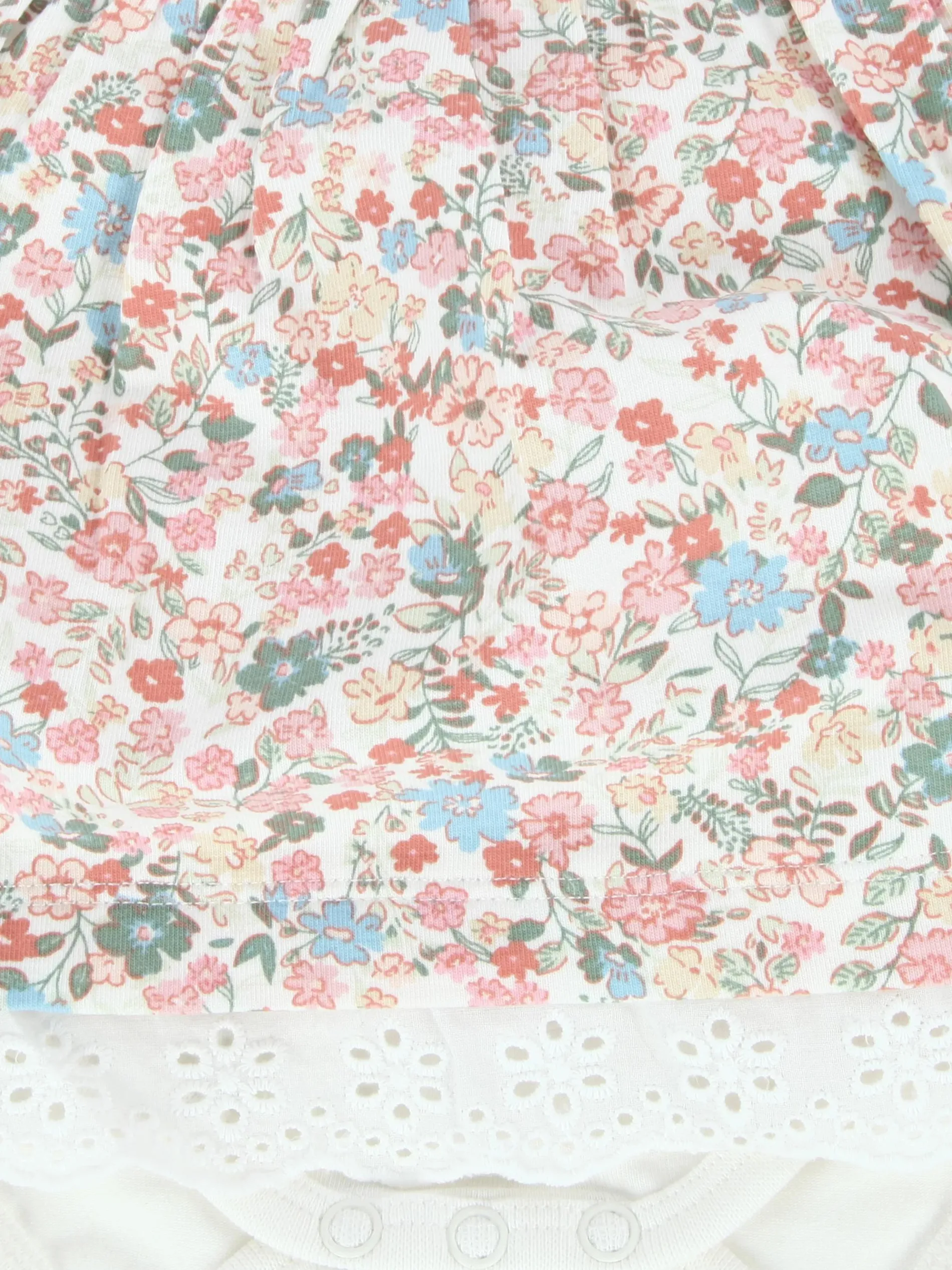 Baby Mädchen Kleid mit Alloverprint