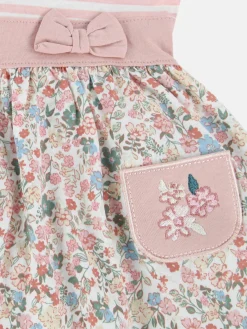 Baby Mädchen Kleid mit Alloverprint