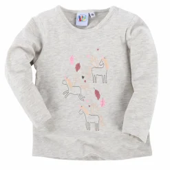 Baby Mädchen Longsleeve mit Einhornprint
