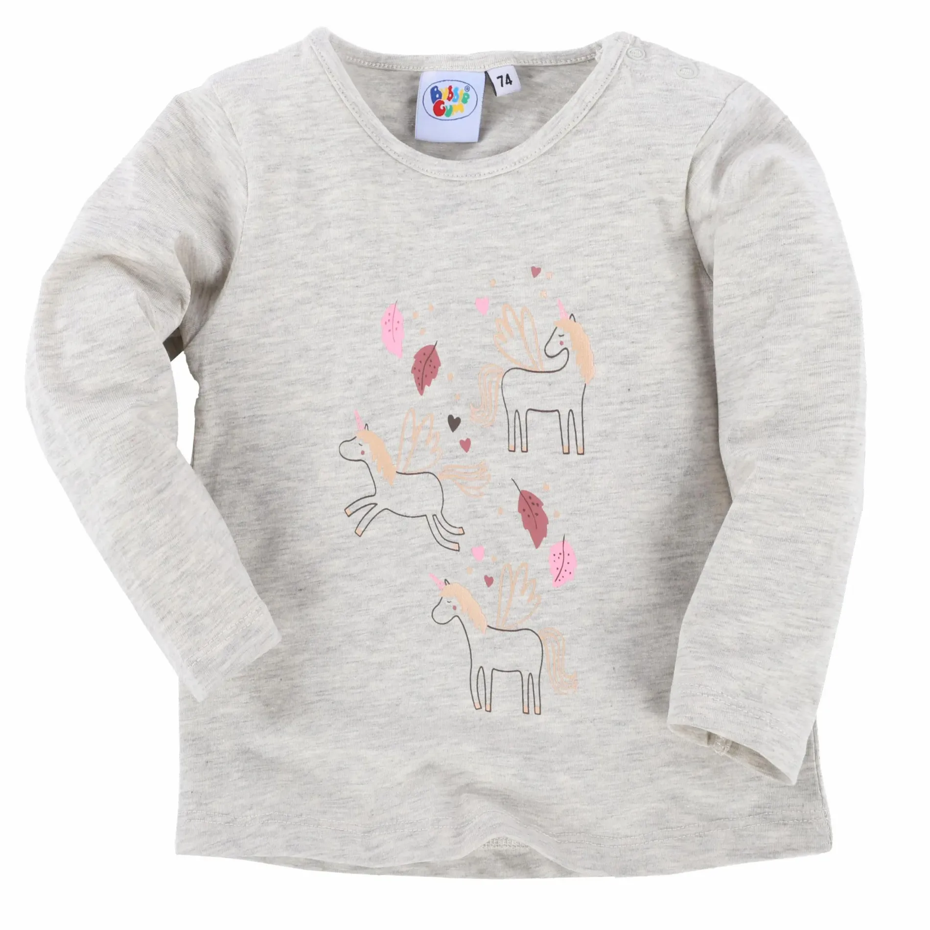 Baby Mädchen Longsleeve mit Einhornprint