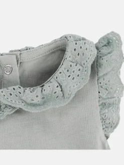 Baby Mädchen Set, best. aus Top, Legings und Stirnband