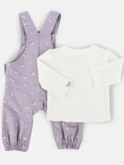 Baby Mädchen Set bestehend aus Shirt und Latzhose