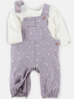Baby Mädchen Set bestehend aus Shirt und Latzhose