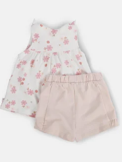 Baby Mädchen Set,2tlg., best. aus Top und Hose