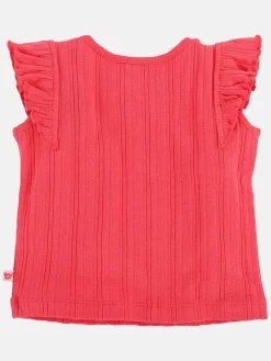 Baby Mädchen Shirt mit angesetzten Ärmeln