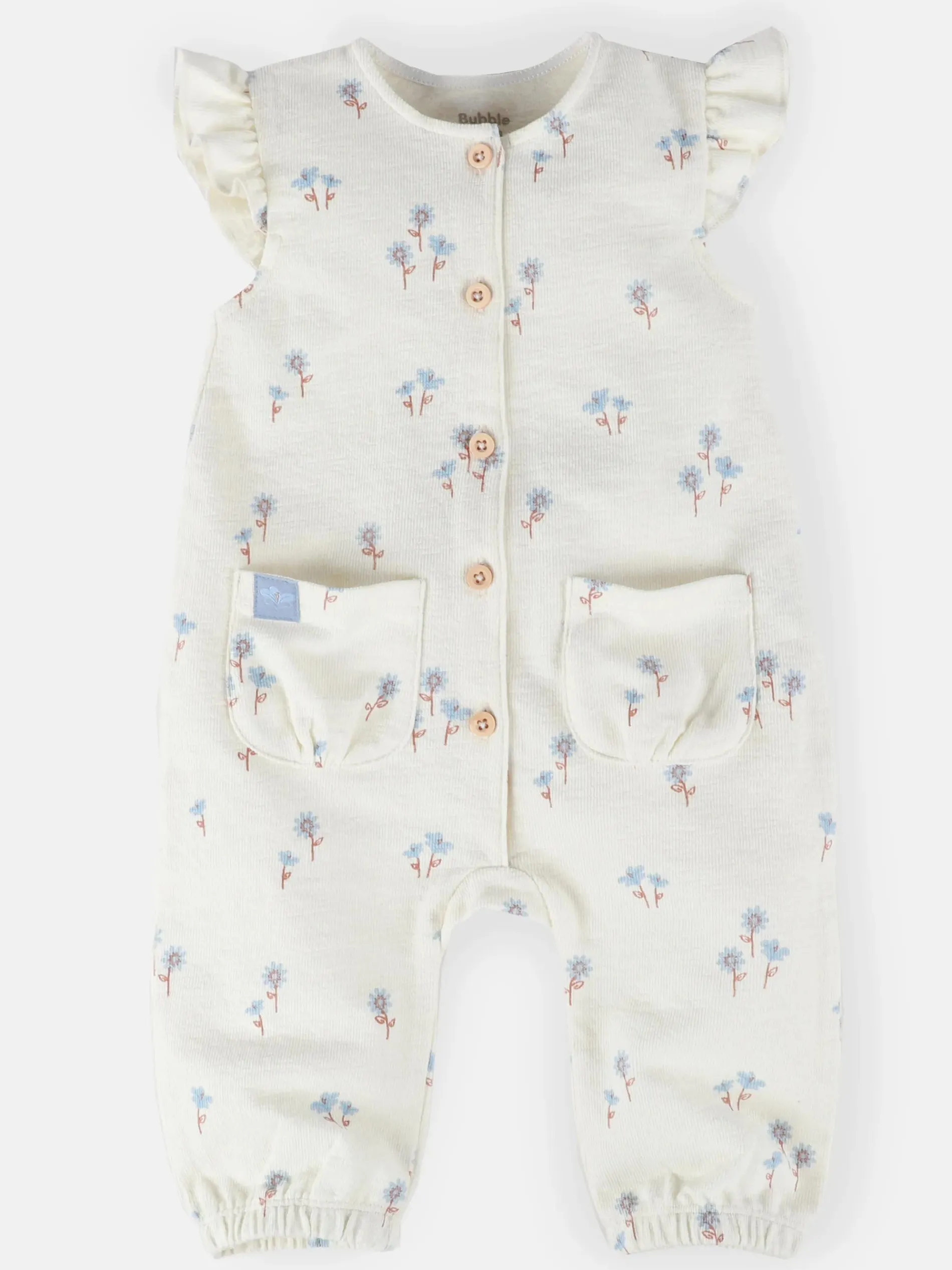 Baby Mädchen Strampler mit Blumenprint