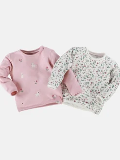 Baby Mädchen Sweatshirt im 2er Pack