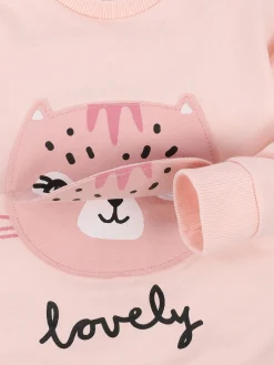 Baby Mädchen Sweatshirt mit Print