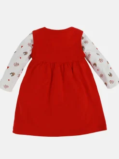 Baby Mädchen Weihnachts-Set, 2tlg.