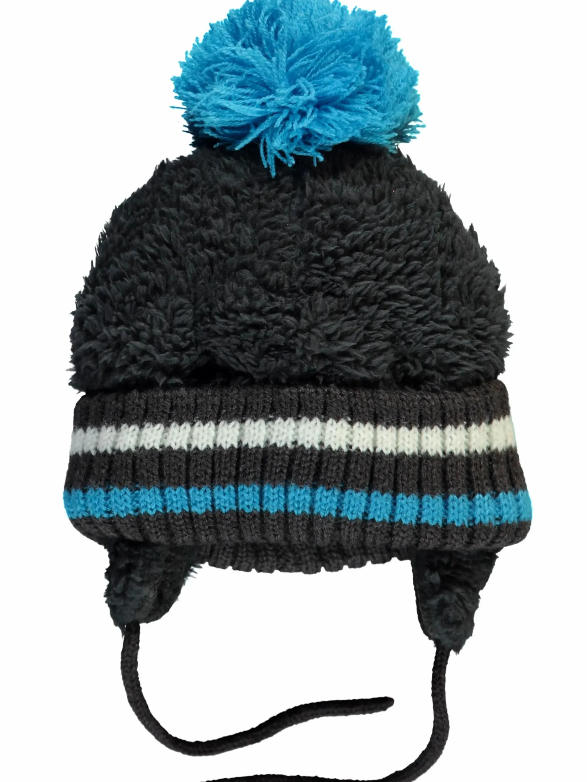 Baby Mütze mit Bommel