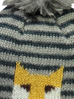 Baby Mütze mit Streifen