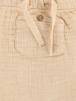 Baby Musselinshorts mit kleiner Fronttasche