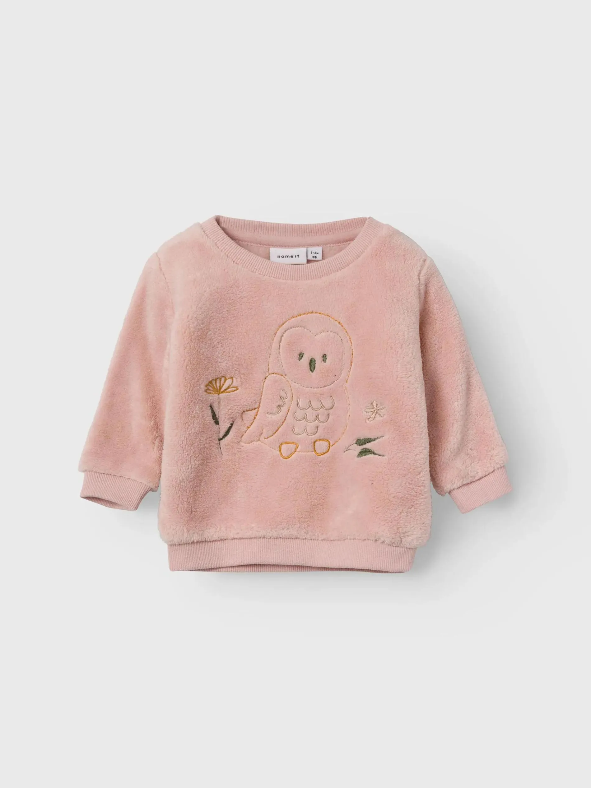 Baby Pullover aus Teddystoff