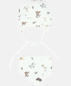 Baby Set, best. aus Mütze und Halstuch