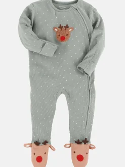 Baby Strampler mit Rentiermotiv