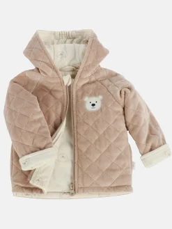 Baby unisex Nickijacke mit Kapuze