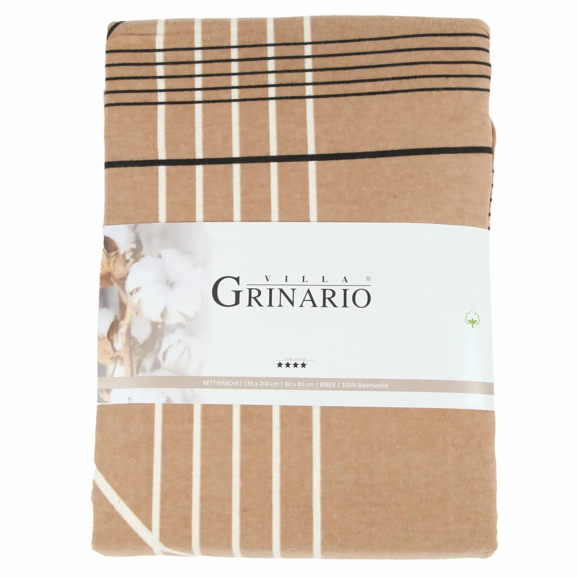 Biber Bettwäsche Flanell 135x200cm