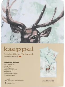 Biber Bettwäsche mit Wintermotiv, 135x200cm