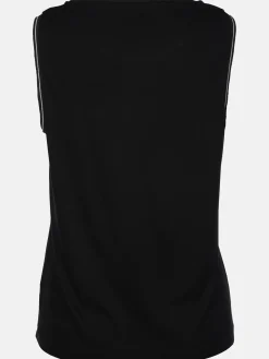 Damen Achseltop mit auffälligem Frontprint