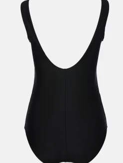 Damen Badeanzug mit farbigem Einsatz