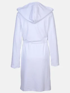 Damen Bademantel mit Kapuze